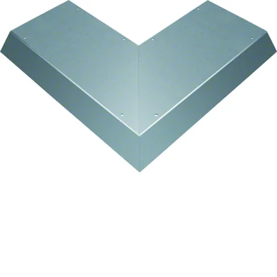 TEHALIT.AK Couvercle de goulotte de plancher incliné d'un côté 800 mm angle extérieur 300x70 mm acier
