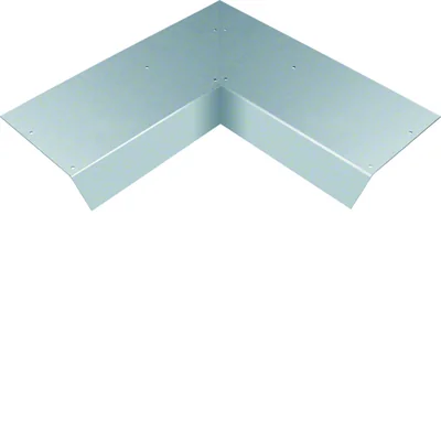 TEHALIT.AK Couvercle de goulotte de plancher incliné d'un côté 800 mm angle intérieur élargissant 100 mm 200x70 mm acier