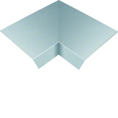 TEHALIT.AK Couvercle de goulotte de plancher incliné d'un côté 800 mm angle intérieur élargissant 100 mm 400x70 mm acier