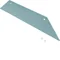 TEHALIT.AK Embout avec couvercle biseauté 2 côtés 200x70mm acier