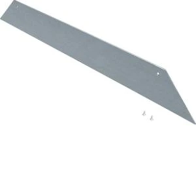 TEHALIT.AK Embout pour couvercle incliné double face 400x70mm acier