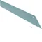 TEHALIT.AK End cap on one side slanted cover 400x70mm steel