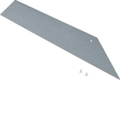 TEHALIT.AK End piece with 2 sides slanted lid 300x70mm steel