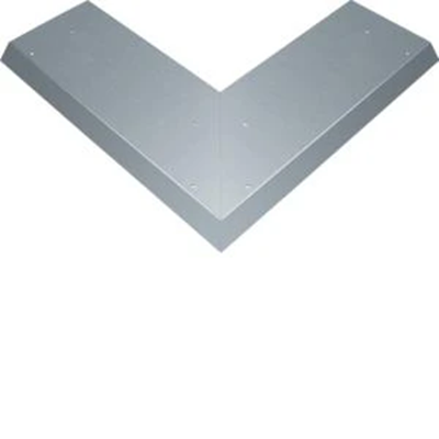 TEHALIT.AK Overfloor trunking cover 1-side slanted 800mm external angle widening 100mm 150x40mm steel