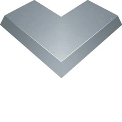 TEHALIT.AK Overfloor trunking cover 1-side slanted 800mm external angle widening 100mm 250x70mm steel