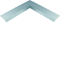 TEHALIT.AK Overfloor trunking cover 1-side slanted 800mm internal angle 150x40mm steel