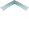 TEHALIT.AK Overfloor trunking cover 1-side slanted 800mm internal angle 150x40mm steel