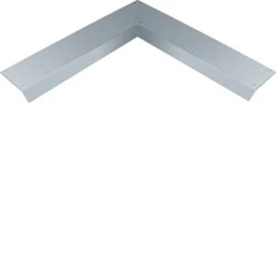 TEHALIT.AK Overfloor trunking cover 1-side slanted 800mm internal angle 150x40mm steel