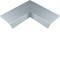 TEHALIT.AK Overfloor trunking cover 1-side slanted 800mm internal angle 300x70mm steel