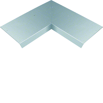 TEHALIT.AK Overfloor trunking cover 1-side slanted 800mm internal angle widening 100mm 250x40mm steel