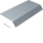 TEHALIT.AK Overfloor trunking cover 1-sided slanted 400mm 150x40mm steel