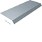 TEHALIT.AK Overfloor trunking cover 1-sided slanted 800mm 250x40mm steel