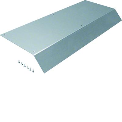 TEHALIT.AK Overfloor trunking cover 1-sided slanted 800mm 250x70mm steel