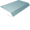 TEHALIT.AK Overfloor trunking cover 1-sided slanted 800mm 400x70mm steel