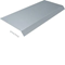 TEHALIT.AK Overfloor trunking cover 1-sided slanted 800mm widening 100mm 200x40mm steel