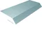 TEHALIT.AK Overfloor trunking cover 1-sided slanted 800mm widening 100mm 200x70mm steel