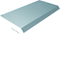 TEHALIT.AK Overfloor trunking cover 1-sided slanted 800mm widening 100mm 250x40mm steel