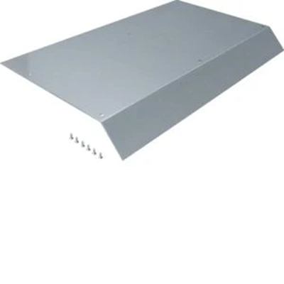 TEHALIT.AK Overfloor trunking cover 1-sided slanted 800mm widening 100mm 300x70mm steel