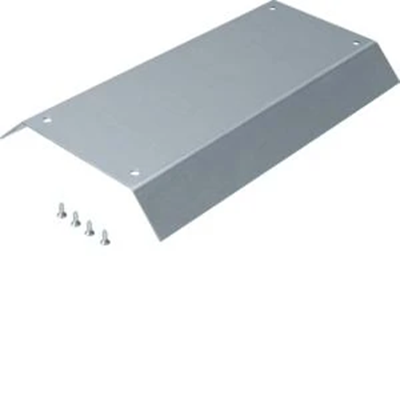 TEHALIT.AK Overfloor trunking cover 2-sided slanted 400mm 150x40mm steel