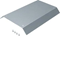 TEHALIT.AK Overfloor trunking cover 2-sided slanted 400mm 200x40mm steel