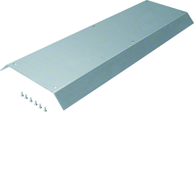 TEHALIT.AK Overfloor trunking cover 2-sided slanted 800mm 200x40mm steel