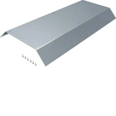 TEHALIT.AK Overfloor trunking cover 2-sided slanted 800mm 250x70mm steel