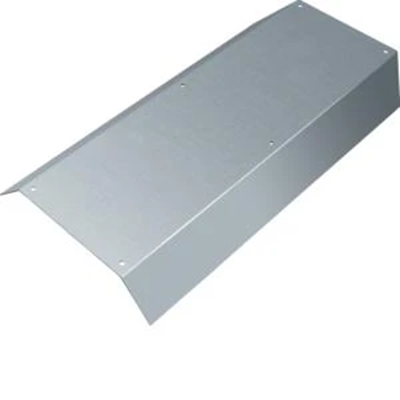 TEHALIT.AK Overfloor trunking cover 2 sides slanted 45° 800mm 250x70mm steel