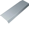 TEHALIT.AK Overfloor trunking cover 45° slanted on both sides 800mm 200x40mm steel