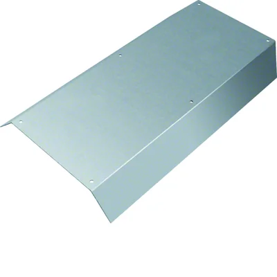 TEHALIT.AK Overfloor trunking cover 45° slanted on both sides 800mm 300x70mm steel