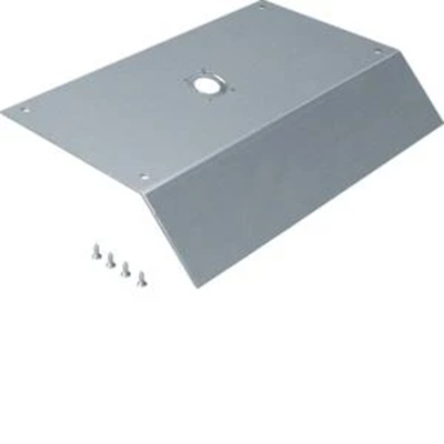 TEHALIT.AK Overfloor trunking cover GBZ fi50 1-side slanted 400mm 200x70mm steel