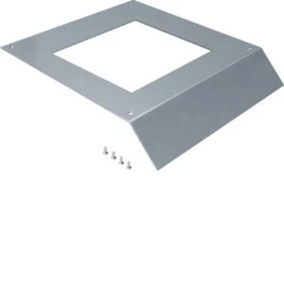 TEHALIT.AK Overfloor trunking cover Q12 244x244 1-side slanted 400mm 400x70mm steel