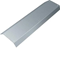 TEHALIT.AK Overfloor trunking cover slanted on both sides 45° 800mm 150x40mm steel