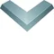 TEHALIT.AK Overfloor trunking cover slanted on one side 800mm external angle 200x70mm steel