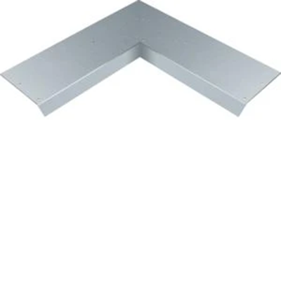 TEHALIT.AK Overfloor trunking cover slanted on one side 800mm internal angle widening 100mm 150x40mm steel