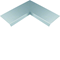 TEHALIT.AK Overfloor trunking cover slanted on one side 800mm internal angle widening 100mm 200x40mm steel