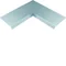 TEHALIT.AK Overfloor trunking cover slanted on one side 800mm internal angle widening 100mm 200x40mm steel