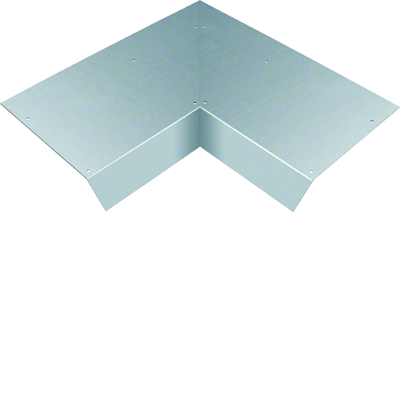 TEHALIT.AK Overfloor trunking cover slanted on one side 800mm internal angle widening 100mm 300x70mm steel