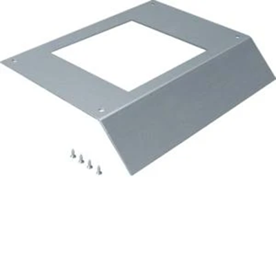 TEHALIT.AK Tapa para conducto de suelo Q06 200x200 1 cara inclinada 400mm 250x70mm acero