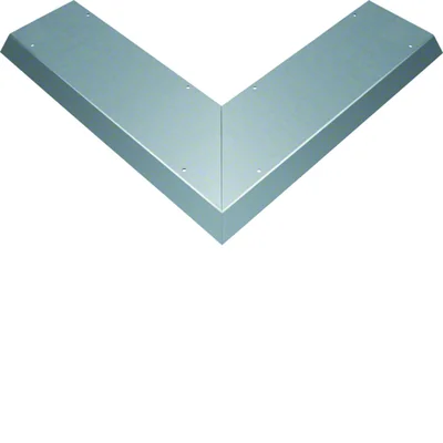TEHALIT.AK Überflurkanalabdeckung 1-seitig abgeschrägt 800mm Außenwinkel 200x40mm Stahl
