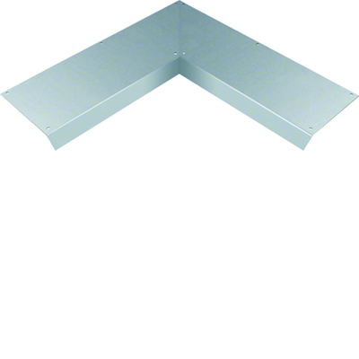 TEHALIT.AK Überflurkanalabdeckung 1-seitig abgeschrägt 800mm Innenwinkel 250x40mm Stahl