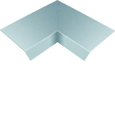 TEHALIT.AK Überflurkanalabdeckung einseitig abgeschrägt 800mm Innenwinkel Verbreiterung 100mm 300x70mm Stahl
