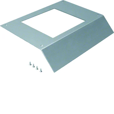 TEHALIT.AK Überflurkanalabdeckung Q06 200x200 1-seitig schräg 400mm 250x70mm Stahl