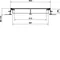 TEHALIT.BK Bac en acier à caniveau co-horizontal BKWD 600x(80-120) acier