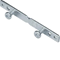 TEHALIT.BK Channel connector BK straight steel