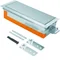 TEHALIT.BK Channel end piece steel tub BKW 300x(60-100) steel
