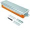 TEHALIT.BK Channel end piece steel tub BKW 400x(90-130) steel
