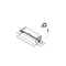 TEHALIT.BK Channel end side protective foil BKFD 600x(105-150) steel