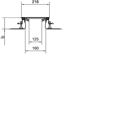 TEHALIT.BK Co-horizontal channel side protective foil BKF 200x(45-70) steel
