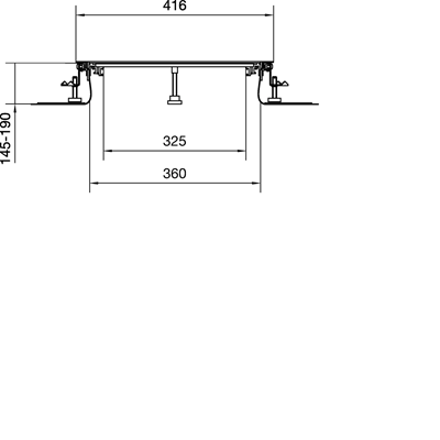 TEHALIT.BK Co-horizontal channel side protective foil BKF 400x(145-190) steel