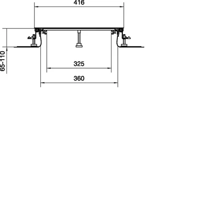 TEHALIT.BK Co-horizontal channel side protective foil BKF 400x(65-110) steel
